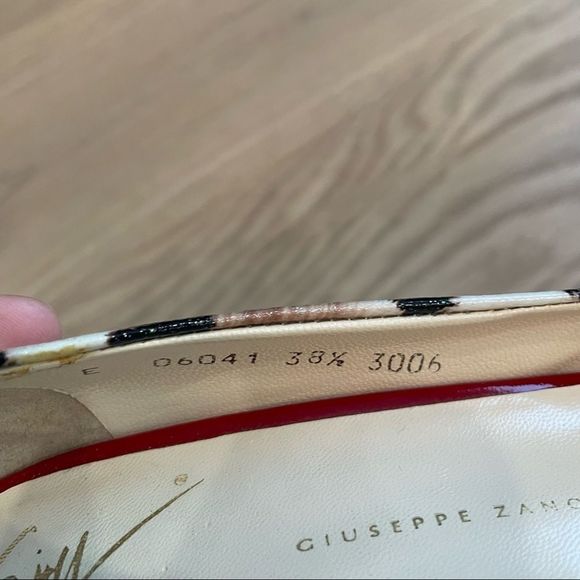 Giuseppe Zanotti Peep-Toe Heels | Black Patent Leather Stilettos | Size 38 1/2 - Picture 3 of 11